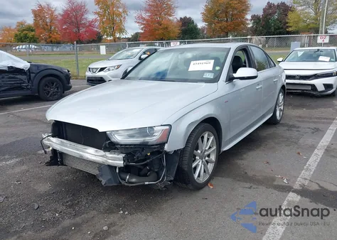 2014 Audi A4 2.0T Premium from USA, damaged, VIN WAUFFAFL3EA063916